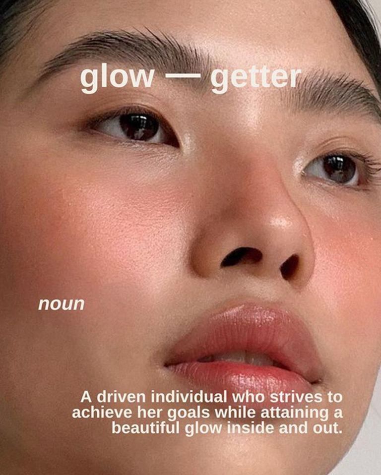 glow-getter noun