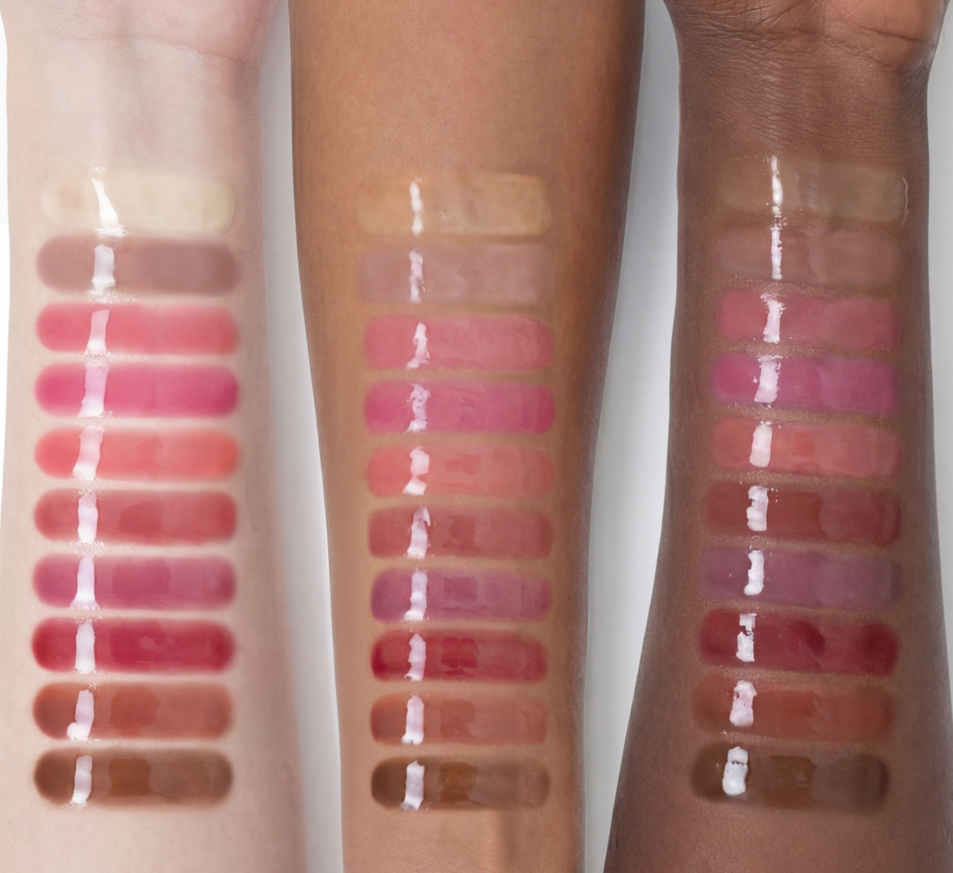 VIDIVICI 제품 색감비교 이미지